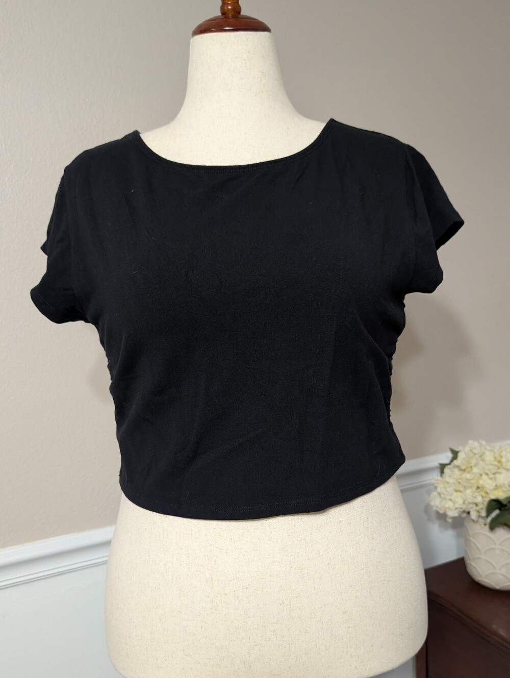 Old Navy Powerchill Cinched Sides Workout Top, Size XXL